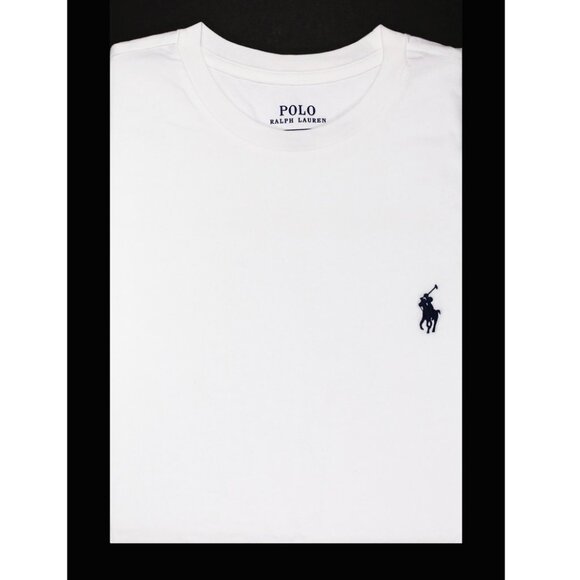 NWT Polo Ralph Lauren Women SS CLSC Fit Crew Neck T-Shirt Tee White MSRP $58.00 - Picture 1 of 2